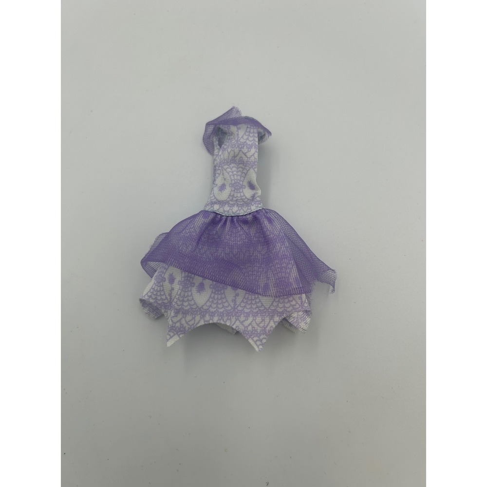 Monster High Haunted Getting Ghostly Twyla Purple Dress